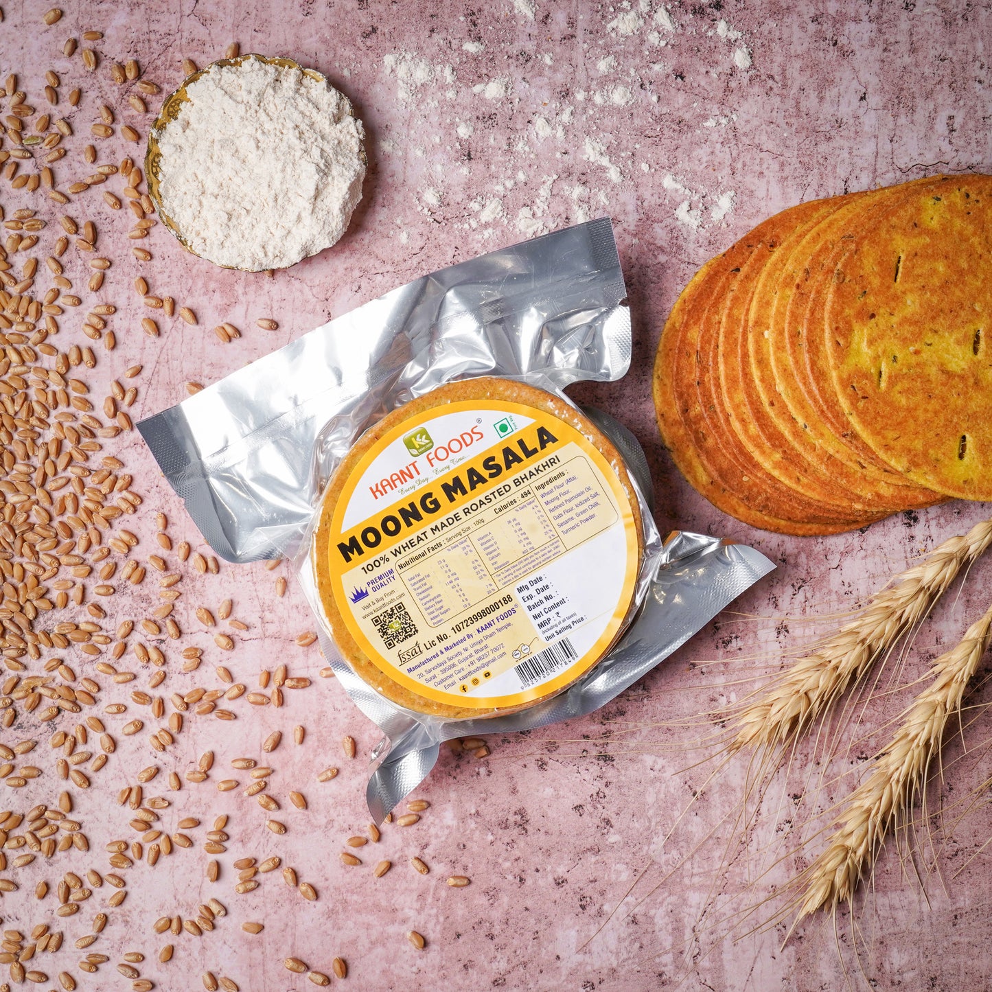 Moong Masala Bhakhri 200g.