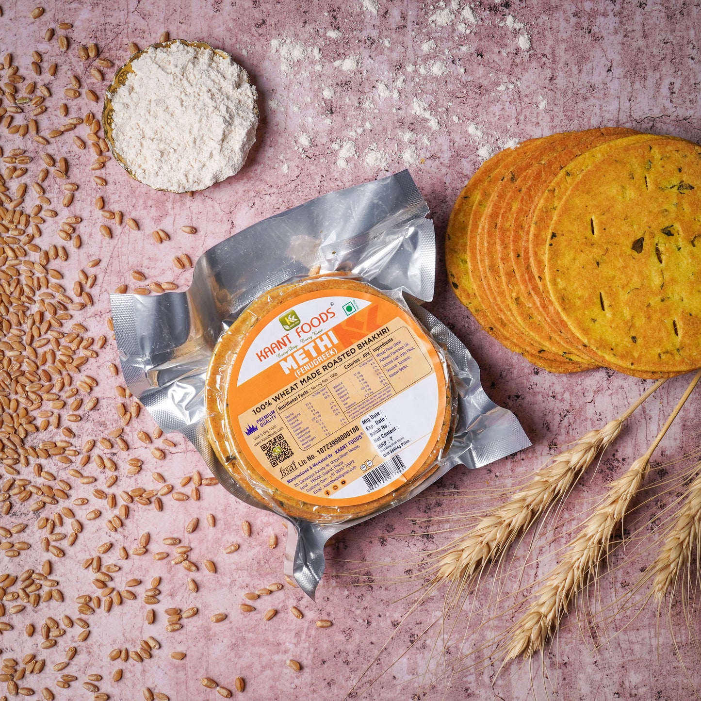 Methi Bhakhri 200g.