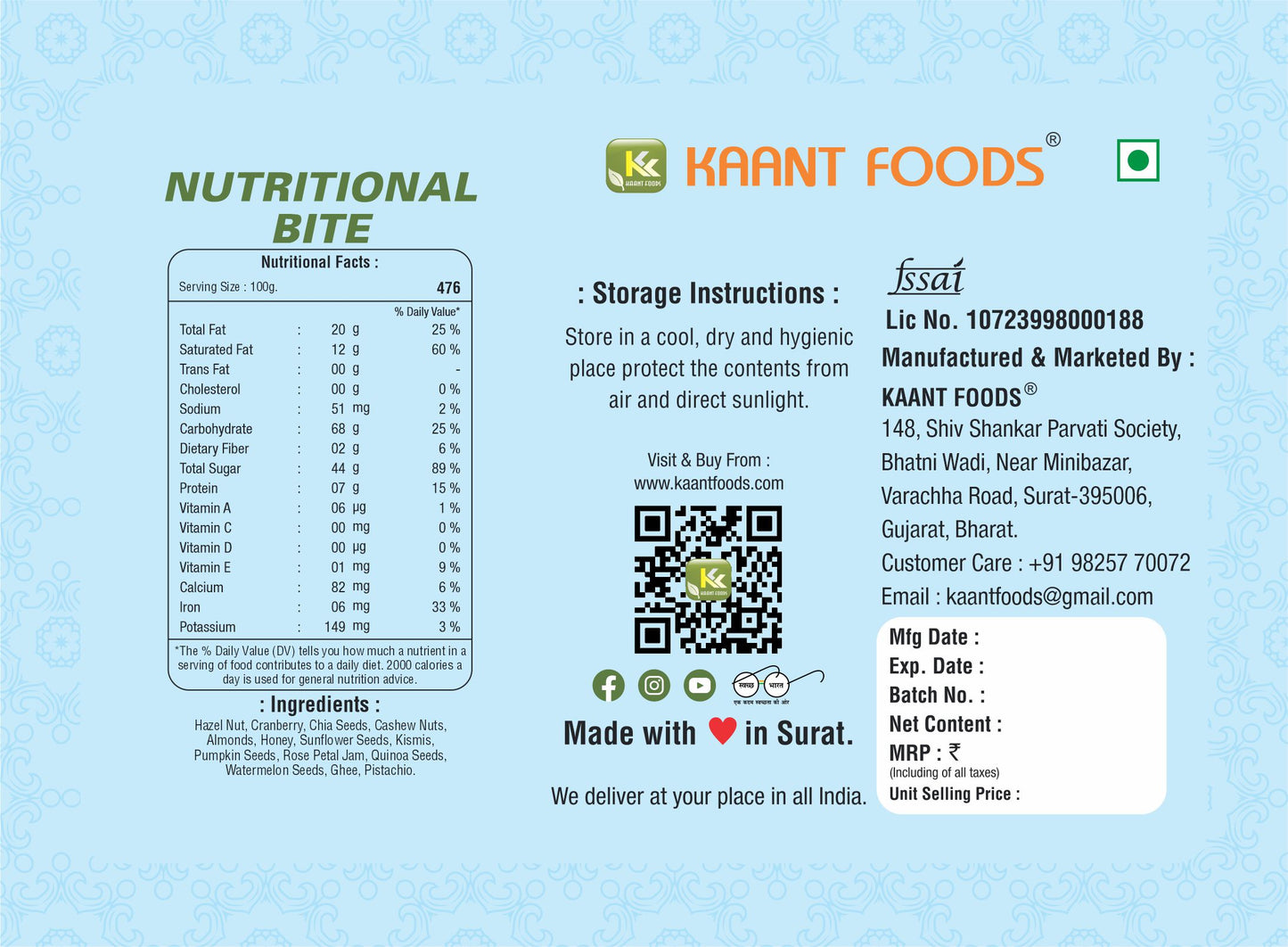 Nutritional Bites.