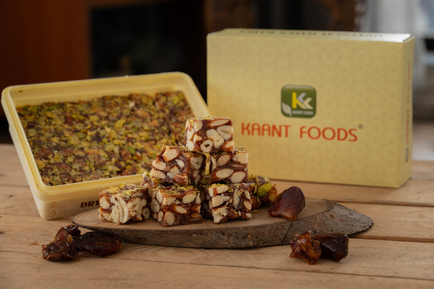Dryfruit Dates Barfi