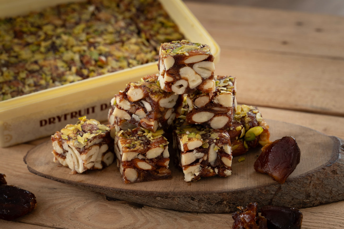 Dryfruit Dates Barfi