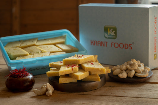 Kesar Pista Kaju Katli 500g.